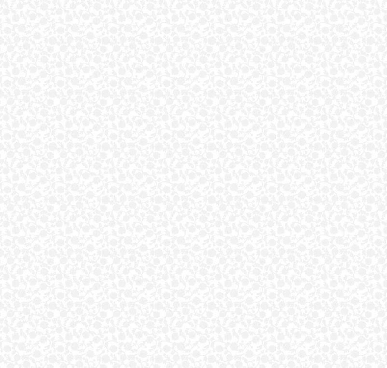 Ellen's Florals White Digital Cotton Fabric | By The Yard | Sewing and Crafting | 44 inches wide